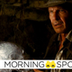 Indiana Jones holds the crystalized skull of an alien being.
